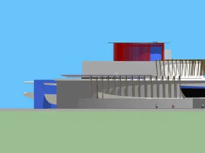 MALL - SPECTACLE 3D model