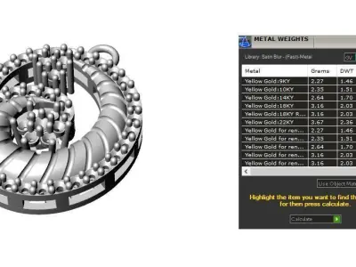 Half set 0013 3D print model