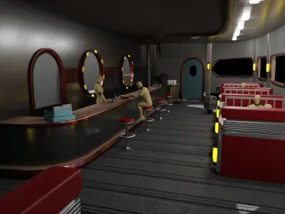 Dex Diner 3D model
