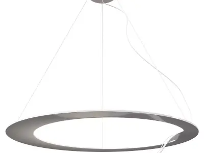 Fabbian glu chandelier Low-poly 3D model