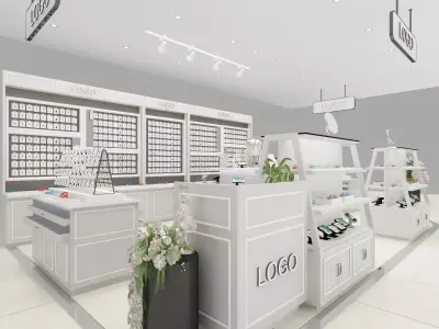 Full Jewelry Boutique 3D model