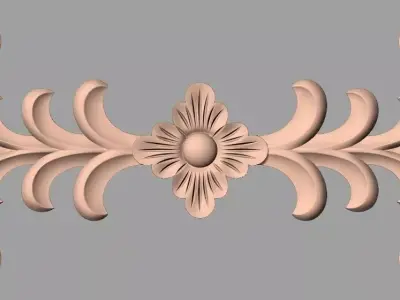 3D carved model furniture 3D design used for artcam aspire E769 3D model