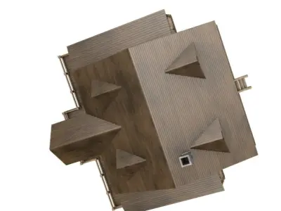 Western House 3D model purchase