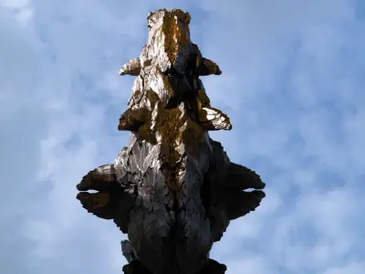 Independence Day inspired ship collection 1  3D model