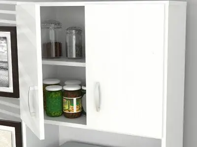 Laricina-White Hyland 66  Kitchen Pantry 3D model