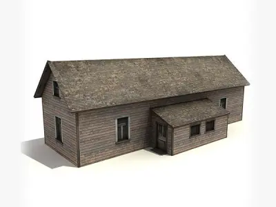 Building Pack 01 Low-poly 3D model