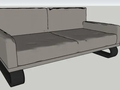 SIMPLE SOFA 3D model