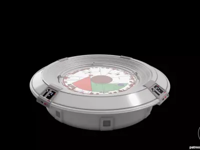 Star Wars Rebel Base Yavin Holographic Table for Action Figures 3D print model