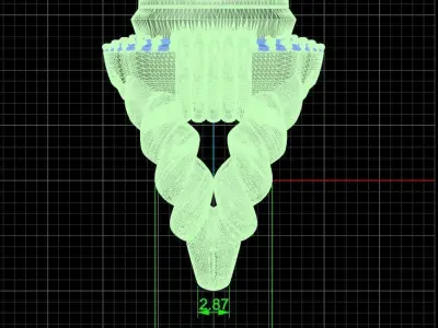 Jewelry ring 371 3D print model