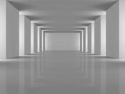 Sci Fi Warehouse 3D model