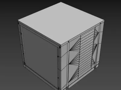 Air Conditioner PBR  Free low-poly 3D model