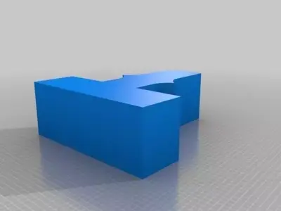 T LIGHT FRAME 3D model