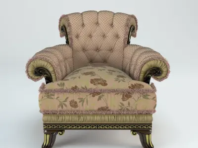 ASNAGHI Chair 3D model