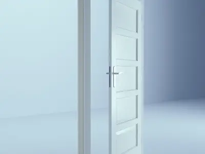 White Door 34 3D model