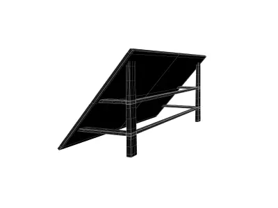 Solar Panel v1 001 Low-poly 3D model