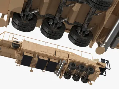  Sejjil Missile on TEL Trailer 