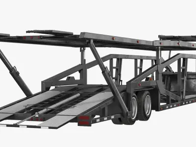  Trailers 3D Models Collection 6 