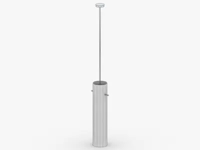 1501 - Hanging Lamp Low-poly 3D model