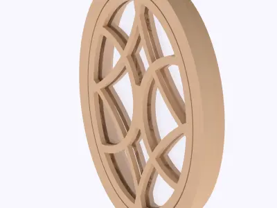 Functional Elipse window style 1  3D print model