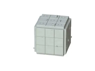 Sci Fi Object No 1698 Low Poly Low-poly 3D model