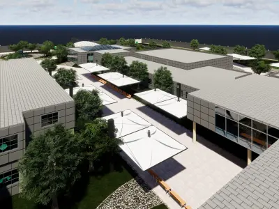 shading light fixture 3D model