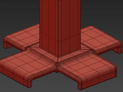 Finley Floor Lamp Arteriors 3D model