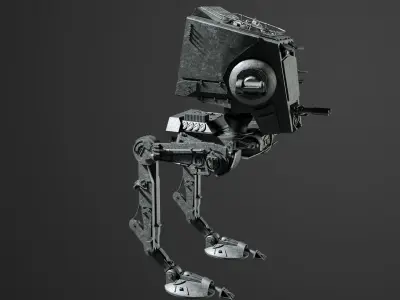 Star Wars AT-ST 3D model