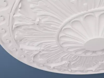 ceiling medallion 3D model shop