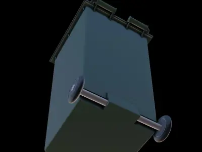 Rubbish bin 3D model