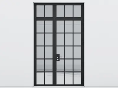 Aluminium door 181 3D model
