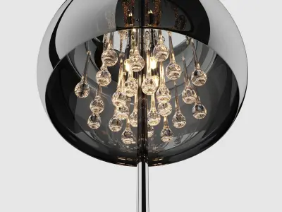 Floor lamp Crystal F0076-04A-F4FZ 3D model