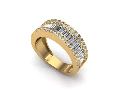 Jewelry ring 236 3D print model