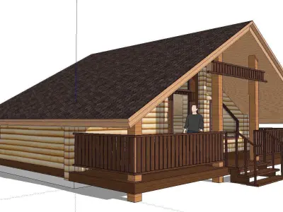 Creative Design-Holiday Cabin-0117 3D model