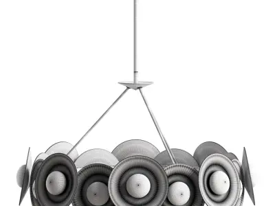 Flatbush 16-Light Chandelier 3D model