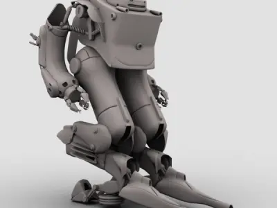 Robot 03 3D model