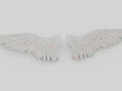  Highly Detailed RIGGED ANGEL or BIRD WINGS 
