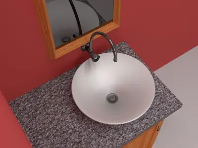 Wash Basin 3D model purchase
