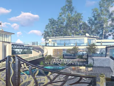 Game and Architectural Villa 3 3D model