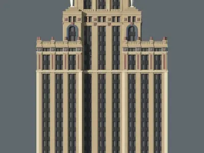 Niels Esperson Building 3D print model