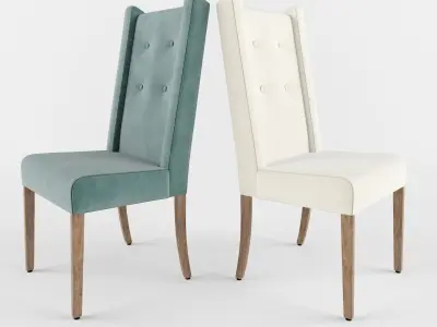 Verona dinning table and chair 3D model