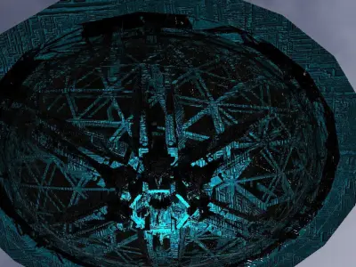SciFi Energy generator  3D model