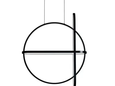 Portici LED Chandelier 3D model