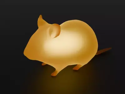 Indirect hamster lighting 3D model
