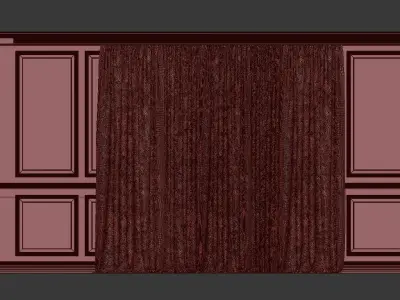 Curtain Set 200 3D model