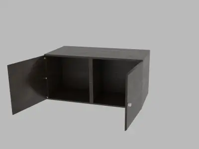 Cabinet with two doors Free 3D model purchase