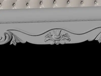 sofa High quality 3d models for processing on a cnc machine  3D model