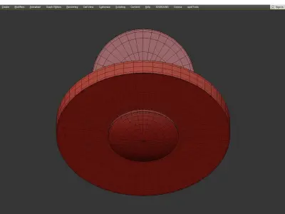 VEMI SCONCE Low-poly 3D model