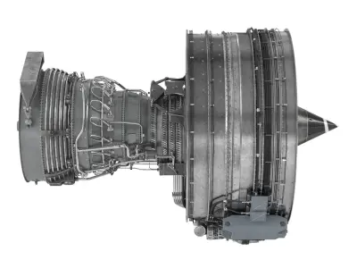  Turbofan Aircraft Engine CFM International CFM56 