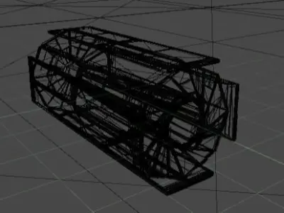 PBR Turret with custom shaders Free 3D model