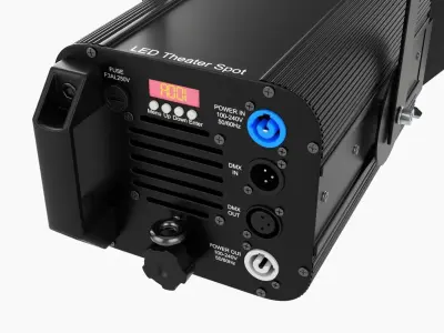 Theatre LED spotlight 3D model